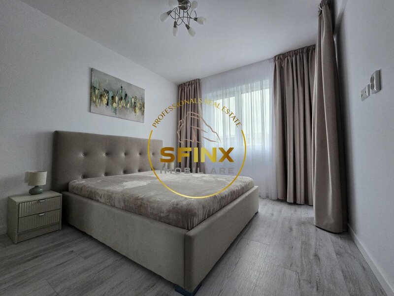 Tunari, de inchiriat 2 camere, bloc nou.