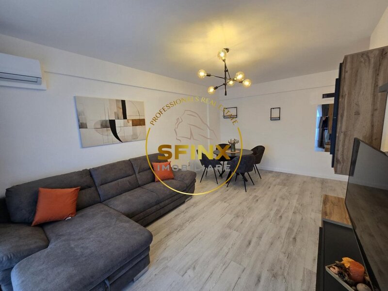 Tunari, de inchiriat 2 camere, bloc nou.